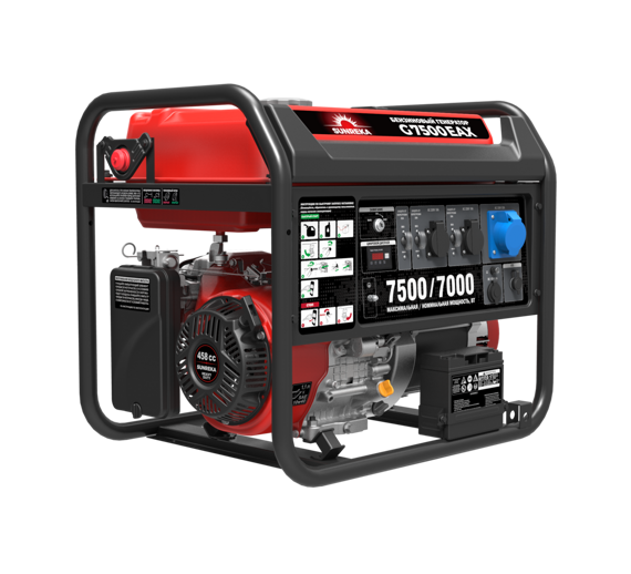 SUNREKA G7500EAX + Автозапуск Key-P2 SUNREKA G7500EAX + Автозапуск Key-P2